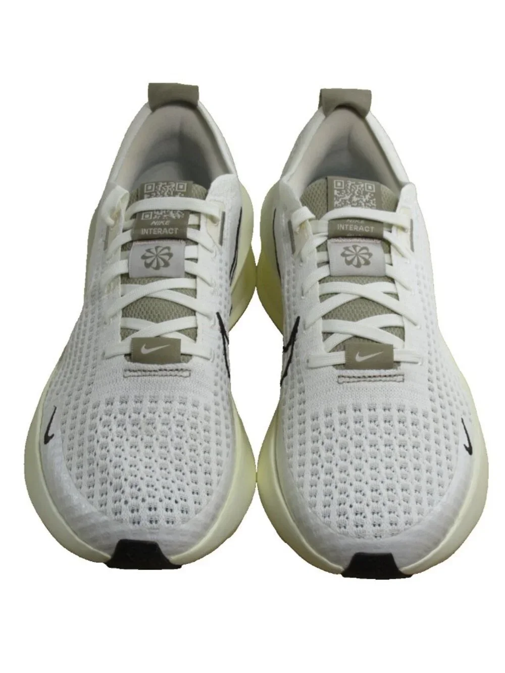 Women's Nike Interact Running Shoes Sail White Baroque Light Bone Sizs NIB - Picture 3 of 7